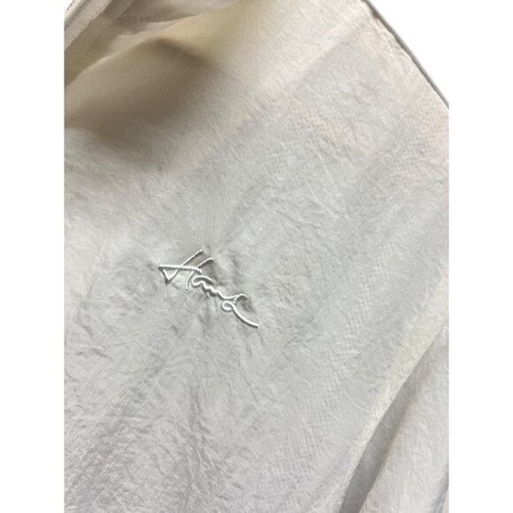 Haus of JR White Track Suit with Gray Stripe - Picture 3 of 9